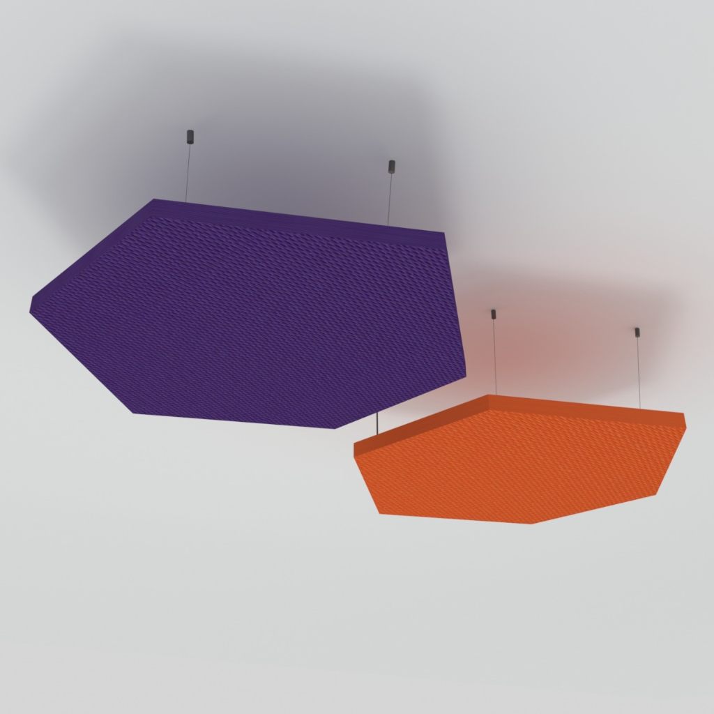 Prix Usine Panneau Acoustique Echo 3D Type Hexagonal Décoration